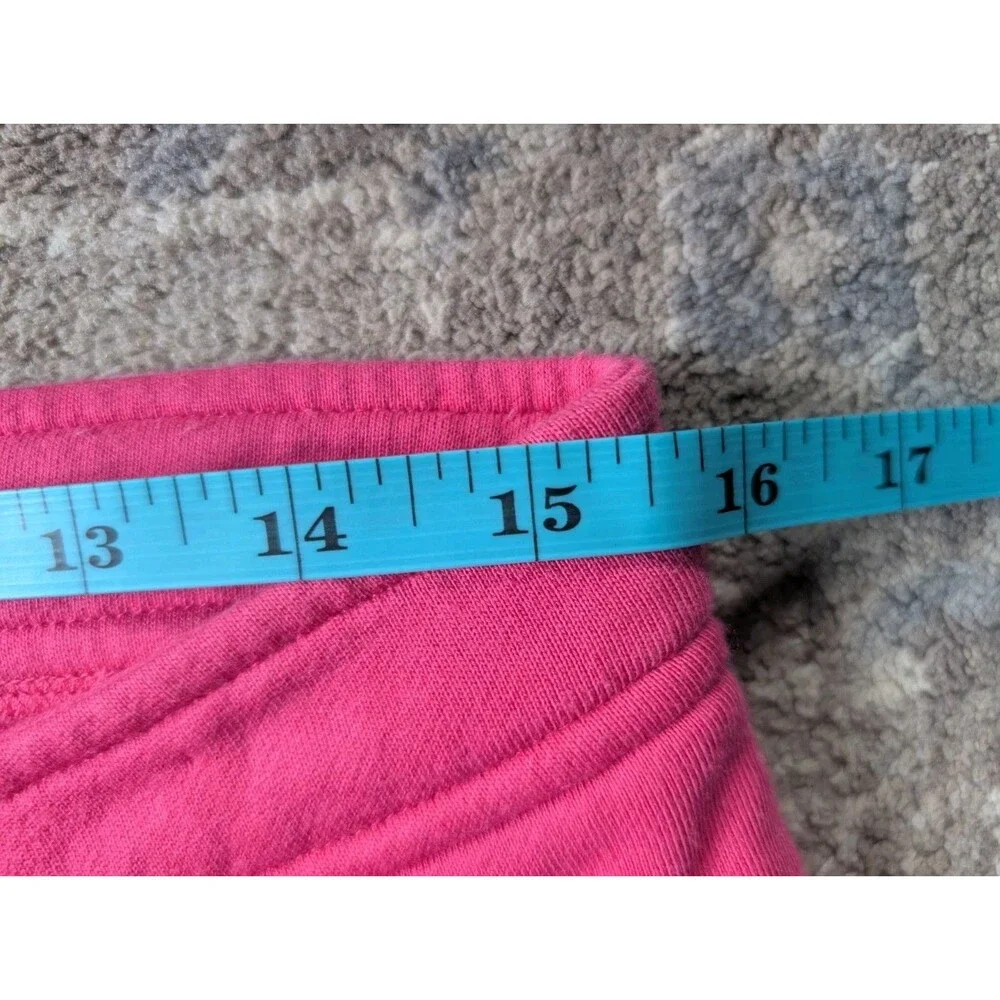 Tory Burch Terry Cloth Size M Shorts Beach Lounge Hot Pink Short Shorts